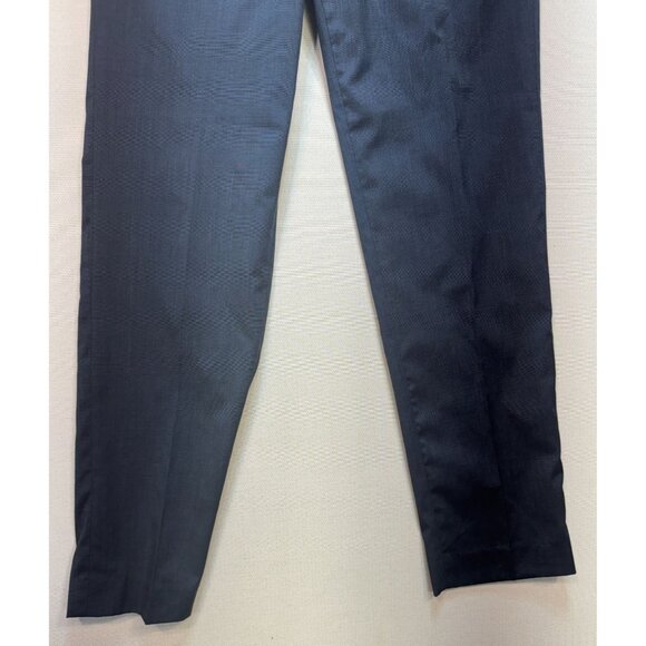 Combatant Gentlemen Mens Dress Pants Size 30x32 Black Wool Blend Formal Trousers - Picture 7 of 12